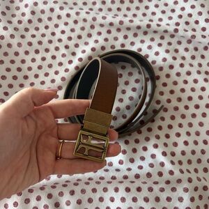 Brown Leather Belt